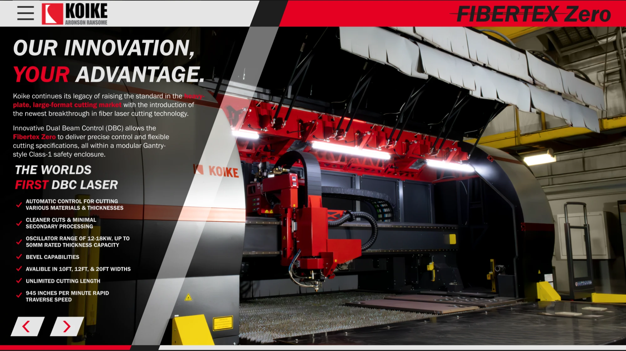 Fibertex Zero kiosk screen: Our Innovation, Your Advantage