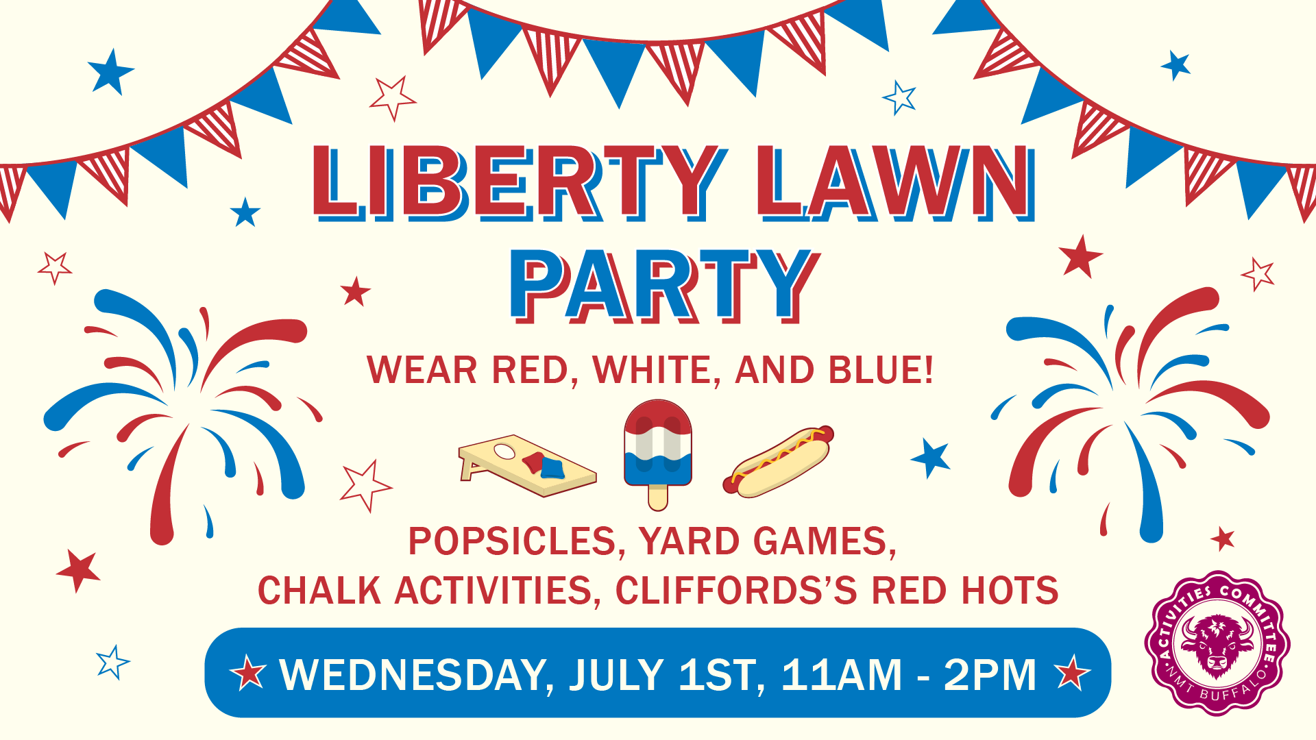 Liberty Lawn Party TV slide