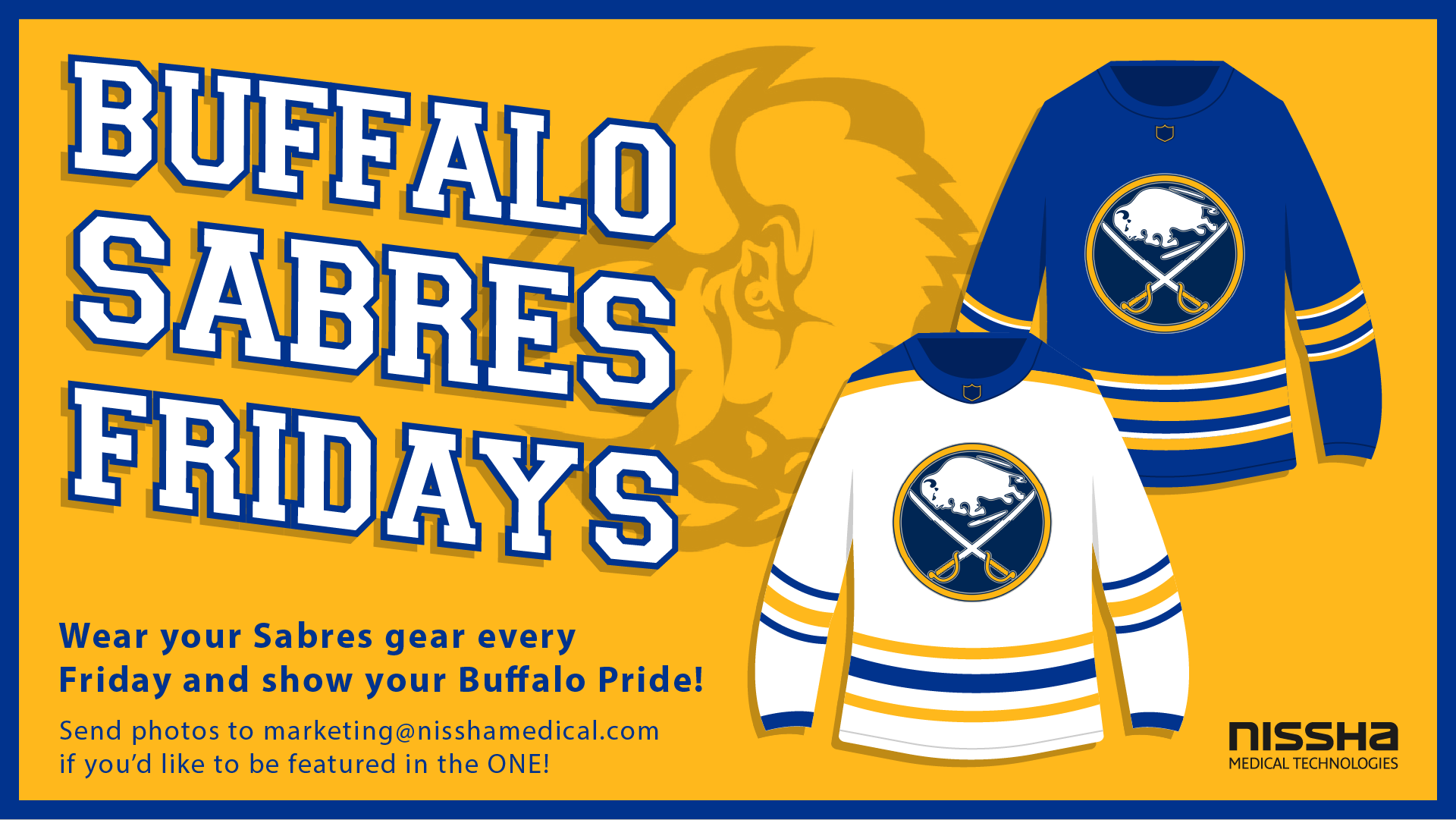 Buffalo Sabres Fridays TV slide