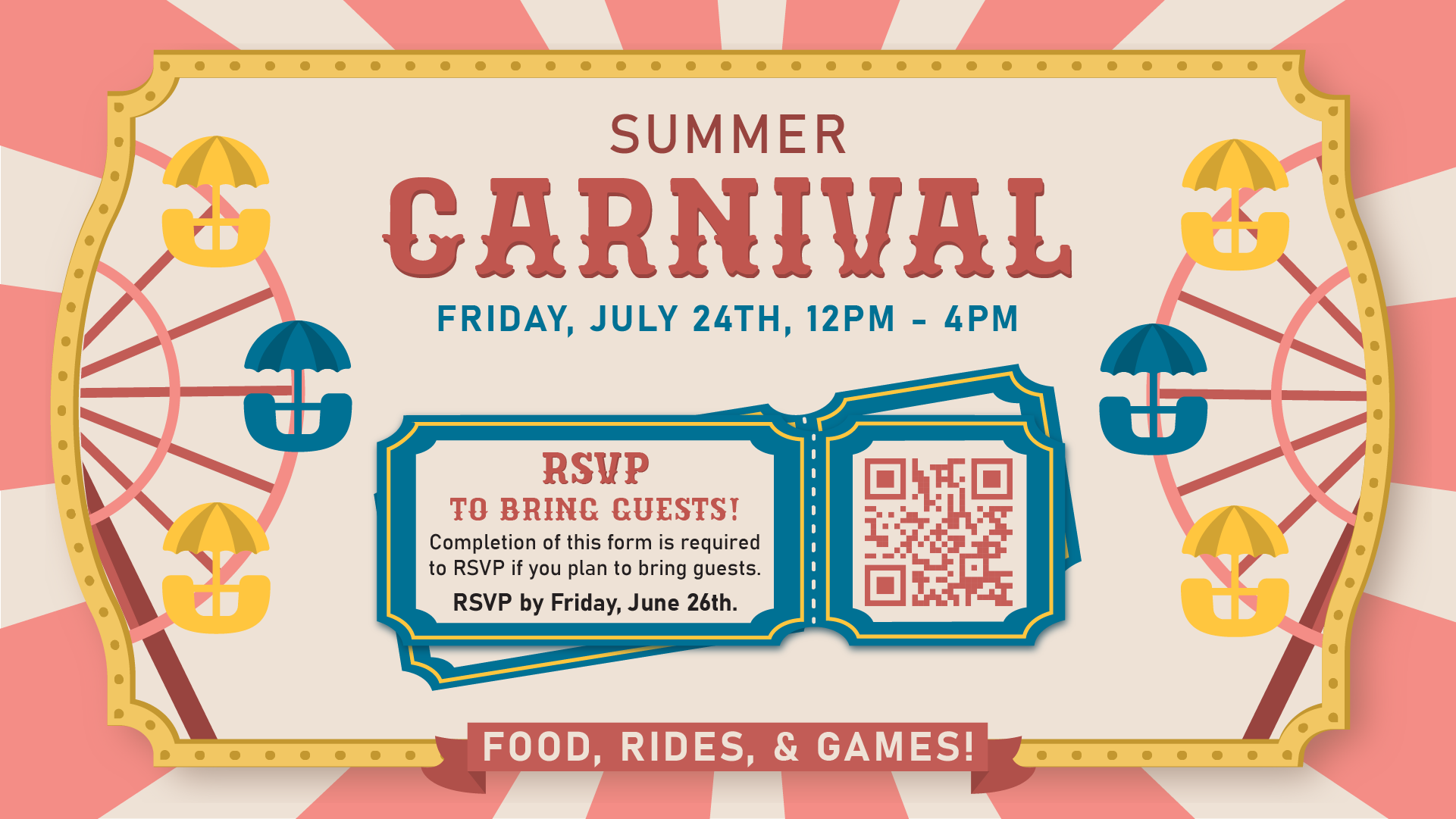 Summer Carnival RSVP TV slide